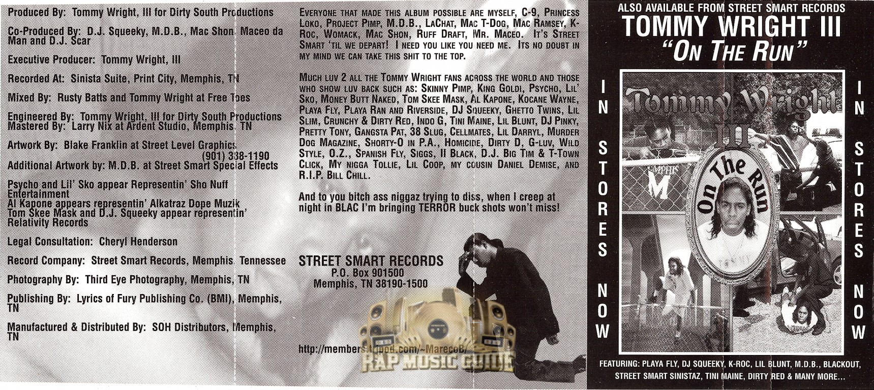 Tommy Wright III - Feel Me Before They Kill Me: Cassette Tape